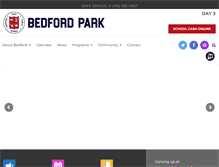 Tablet Screenshot of bedfordpark.ca